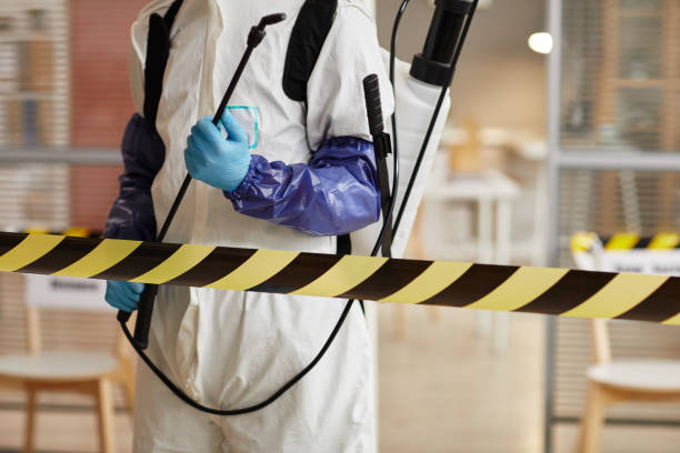 Professional Blood Cleanup technician working in Hillsboro, OH